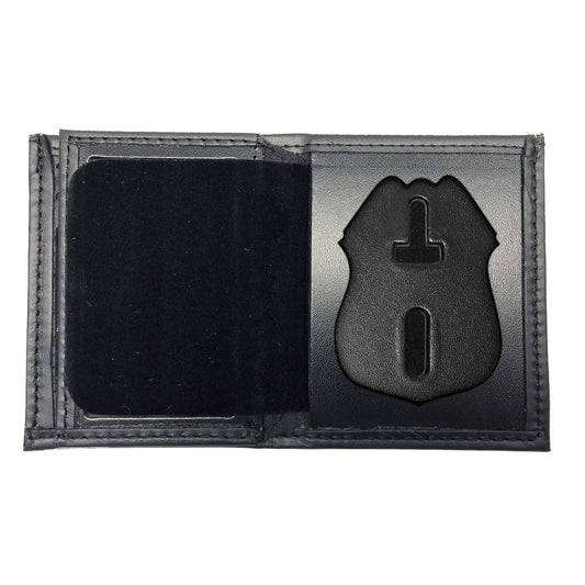 New York Police Dept. (NYPD) SGT Bifold Hidden Badge Wallet-Perfect Fit-911 Duty Gear USA