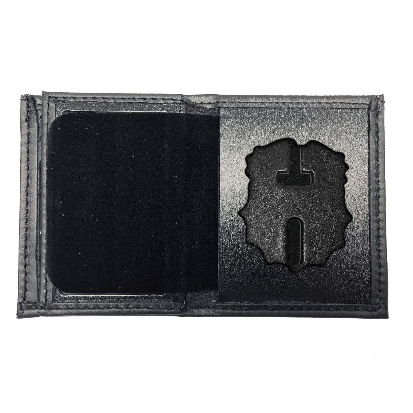 New York Police Department (NYPD) Chief-Inspector Bifold Hidden Badge Wallet-Perfect Fit-911 Duty Gear USA