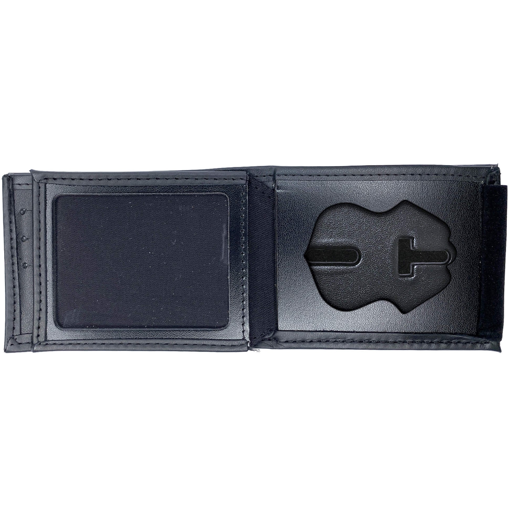 Bureau of Alcohol, Tobacco, Firearms and Explosives - ATF Horizontal Bifold Hidden Badge Wallet-Perfect Fit-911 Duty Gear USA