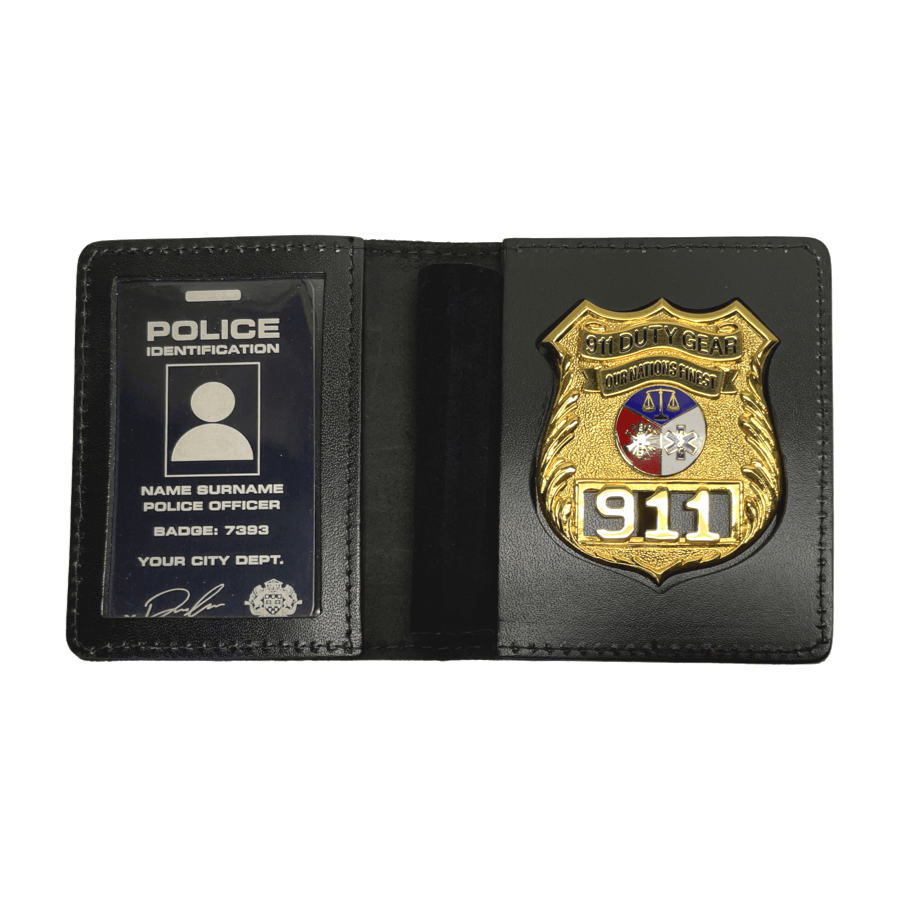 Custom Badge & ID Case-911 Duty Gear USA-911 Duty Gear USA