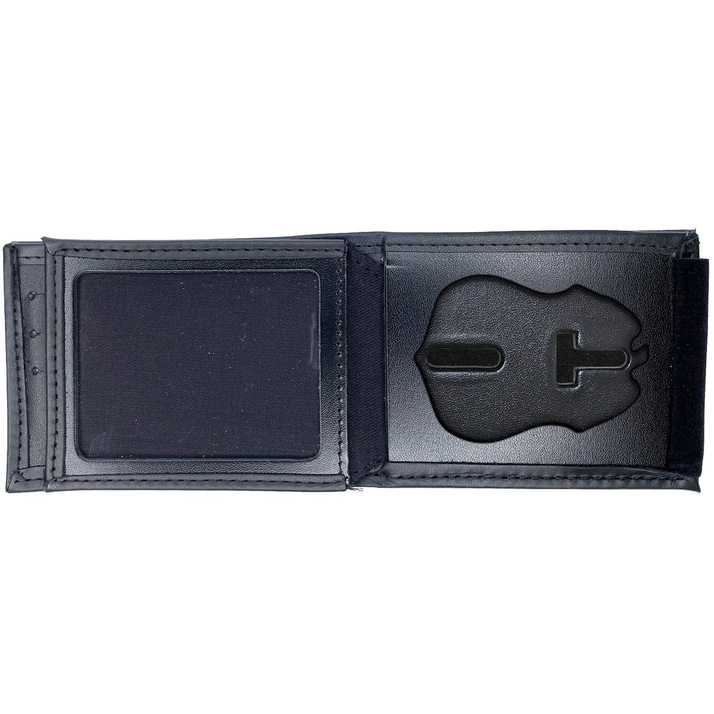 Transportation Security Administration - TSA (3in) Horizontal Bifold Hidden Badge Wallet-Perfect Fit-911 Duty Gear USA