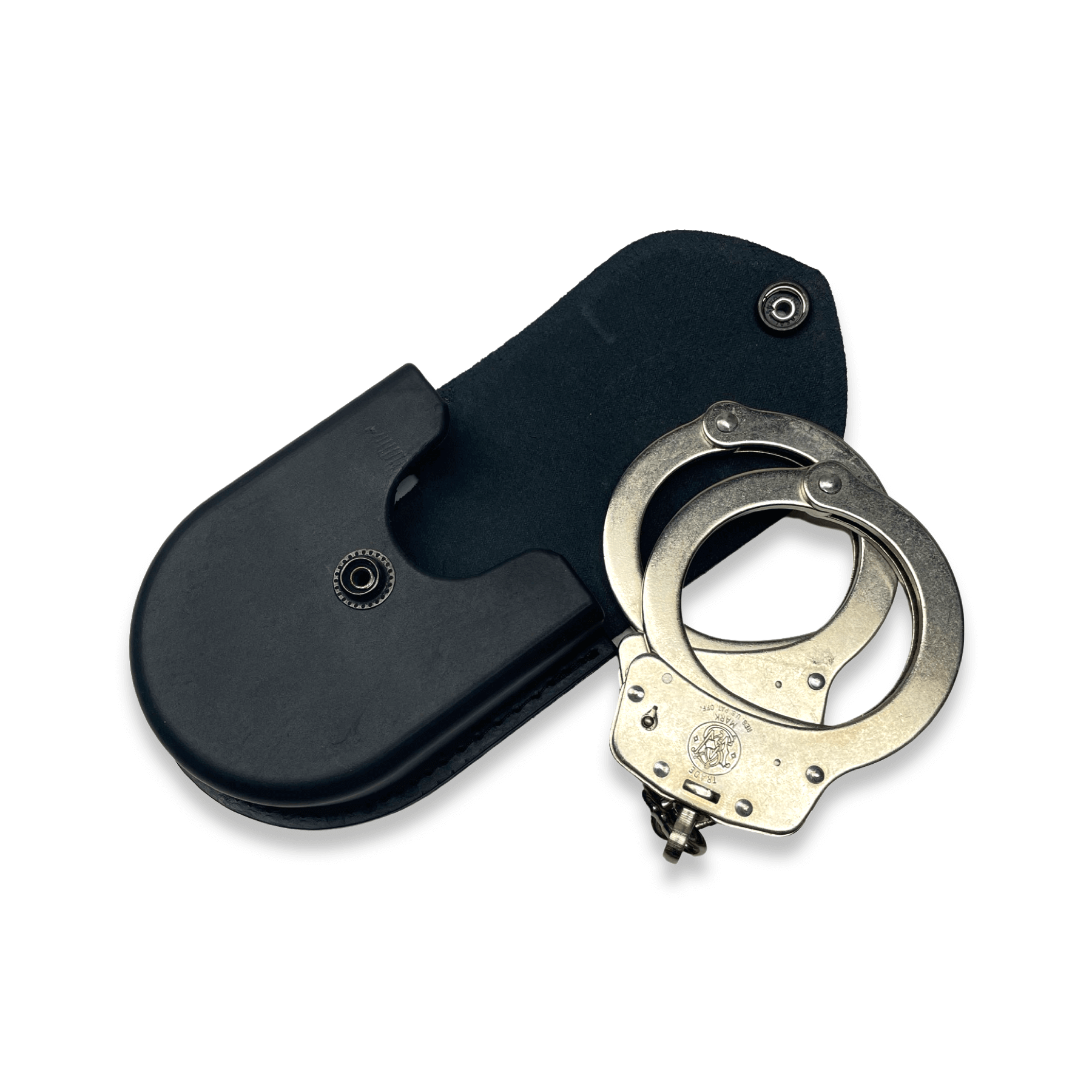 Economy Leather Handcuff Case-Perfect Fit-911 Duty Gear USA