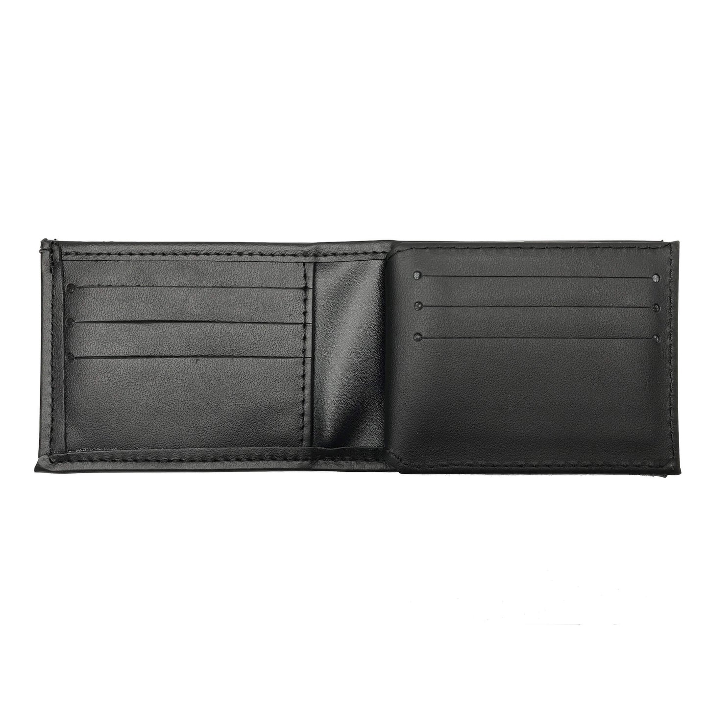 New York Police Department (NYPD) Captain Horizontal Bifold Hidden Badge Wallet-Perfect Fit-911 Duty Gear USA