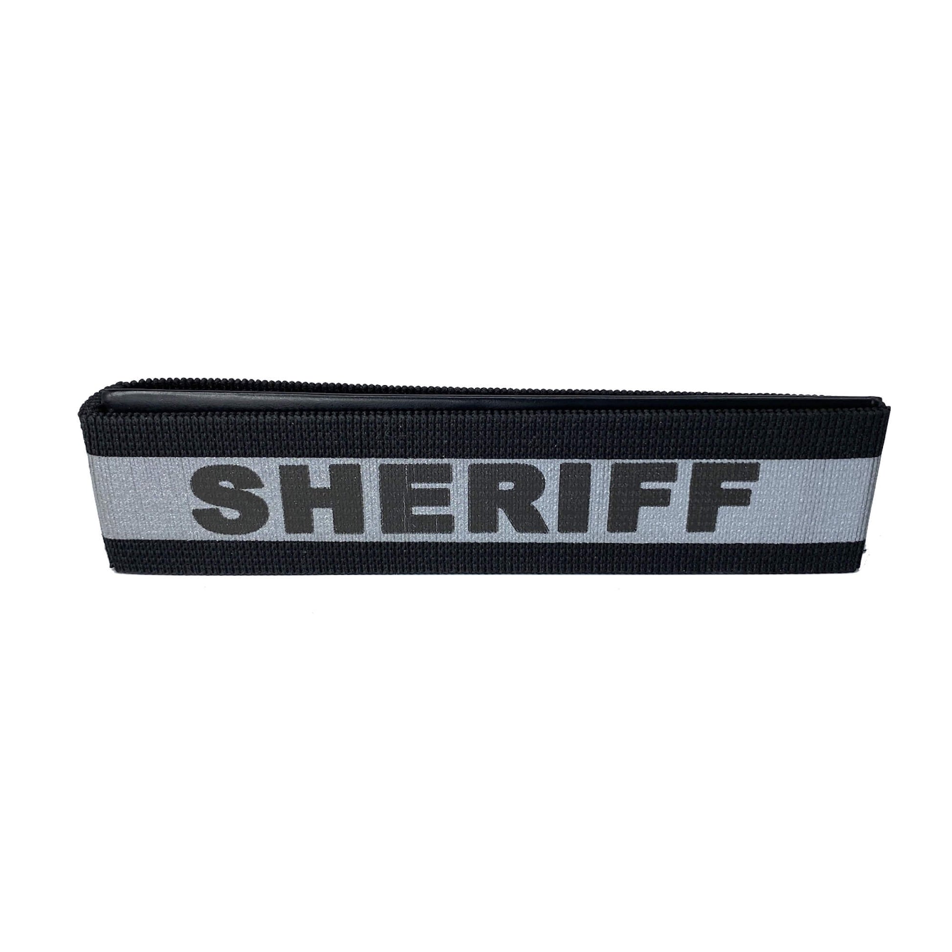 Sheriff Reflective 3M Notebook ID Band – 911 Duty Gear USA